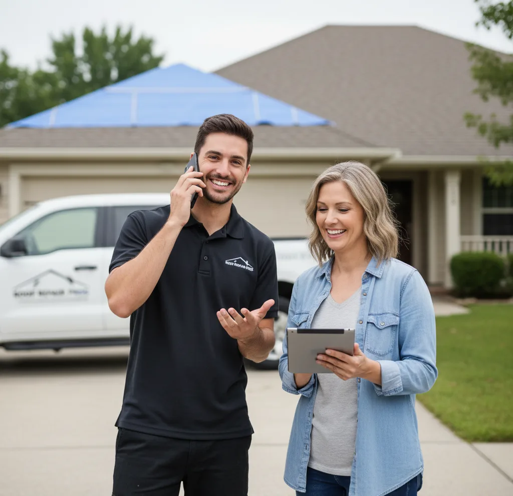 Modern Solutions Roof Repair customer support in Tahlequah